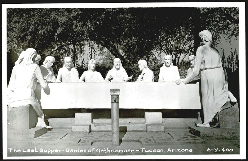 The Last Supper Sculpture at Garden of Gethsemane Tucson Arizona