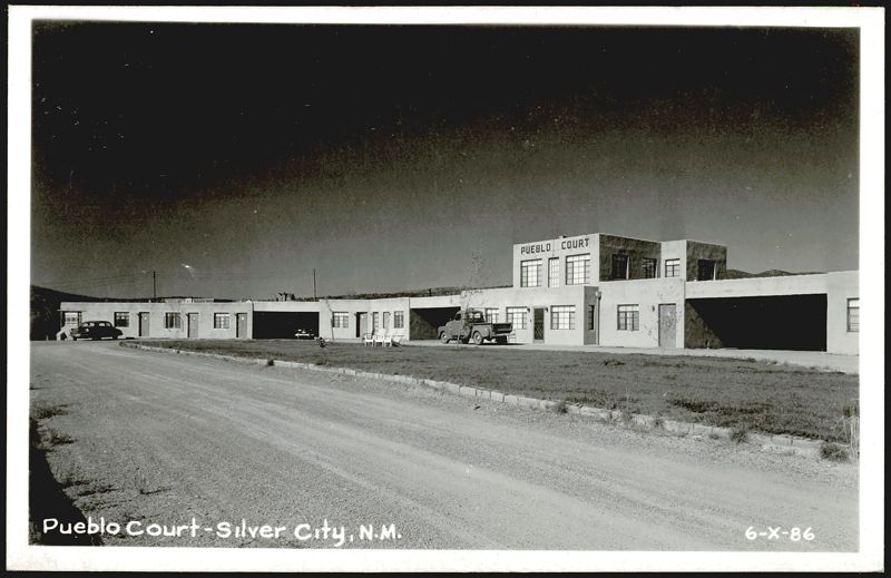 Pueblo Court Motor Lodge, Silver City, New Mexico