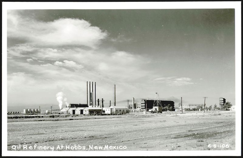 Oil Refinery at Hobbs New Mexico