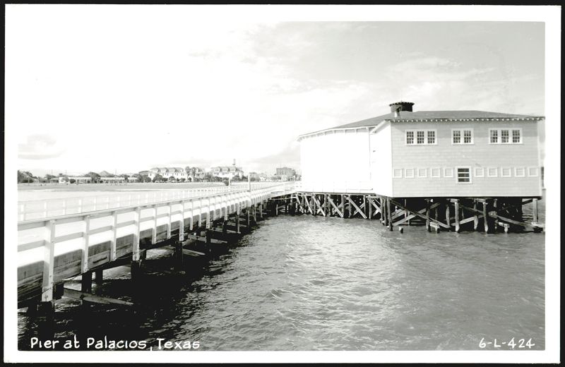 Pier at Palacios, Texas