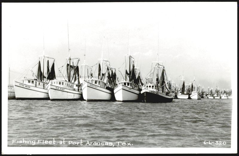 Fishing Fleet at Port Aransas, Texas