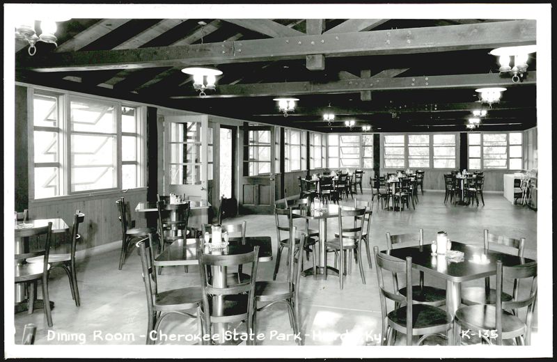 Dining Room, Cherokee State Park Hardy Kentucky