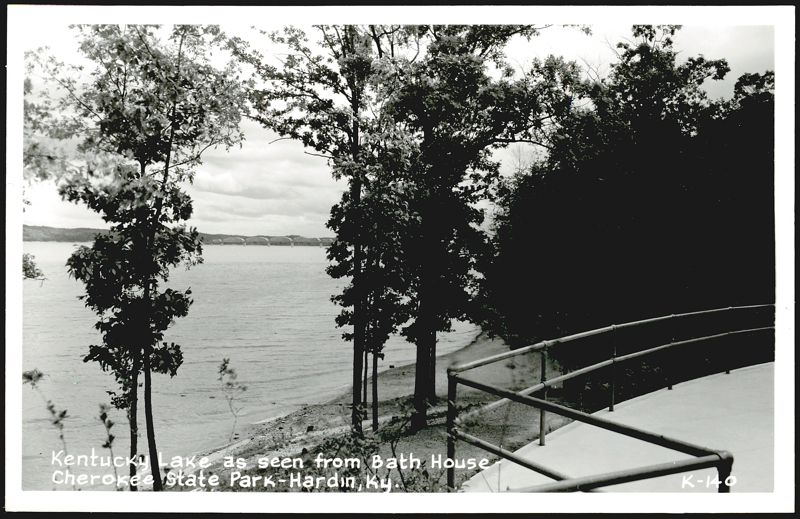 Kentucky Lake from Bath House, Cherokee State Park Hardin
