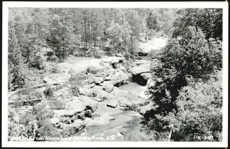 Scene From Alpha Lodge Mentone Alabama