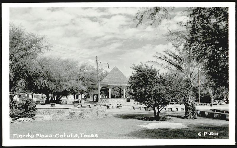 Florita Plaza with Gazebo and Picnic Tables Cotulla Texas