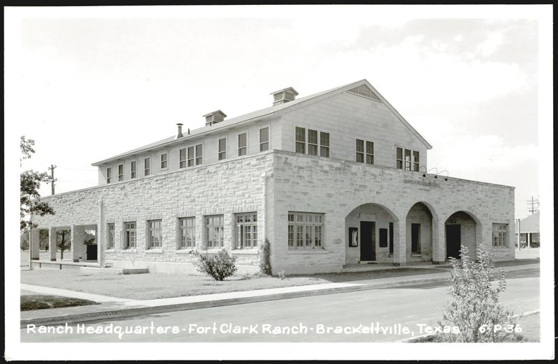 Ranch Headquarters - Fort Clark Ranch Brackettville Texas