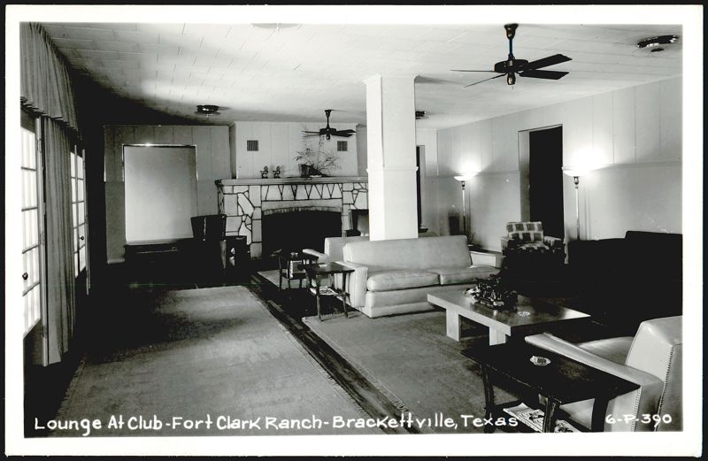 Lounge At Club - Fort Clark Ranch Brackettville Texas