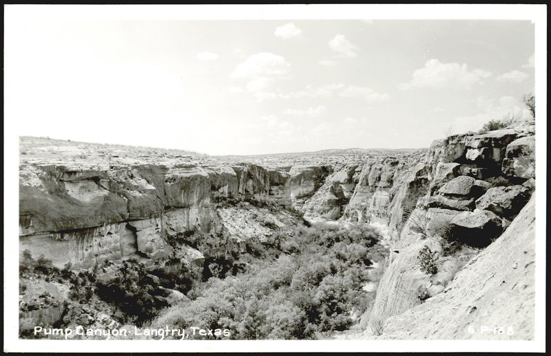 Pump Canyon View Langtry Texas