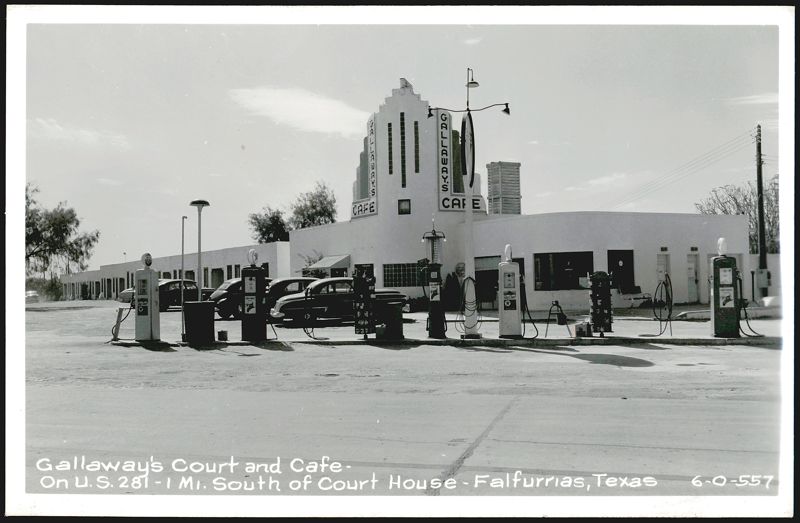 Gallaway's Court and Cafe, Falfurrias, Texas