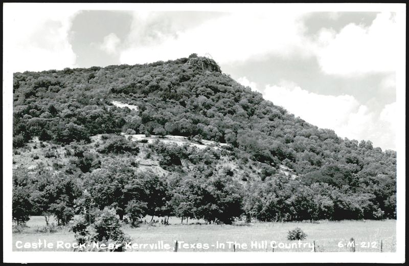 Castle Rock in the Hill Country near Kerrville, TX Texas