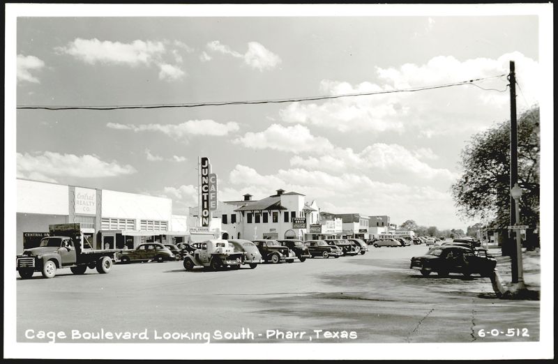 Cage Boulevard Looking South, Pharr Texas