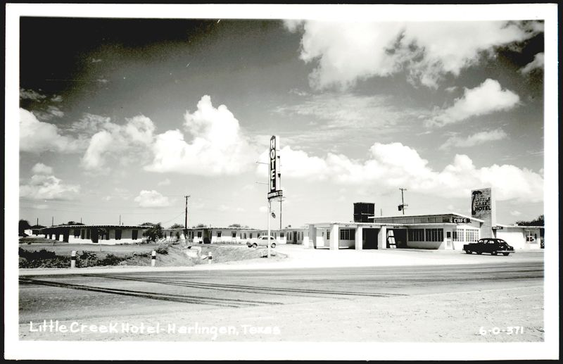Little Creek Hotel, Cafe, and Motel Units Harlingen Texas
