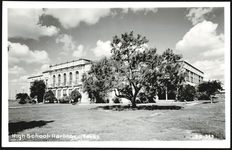 High School Building Harlingen Texas