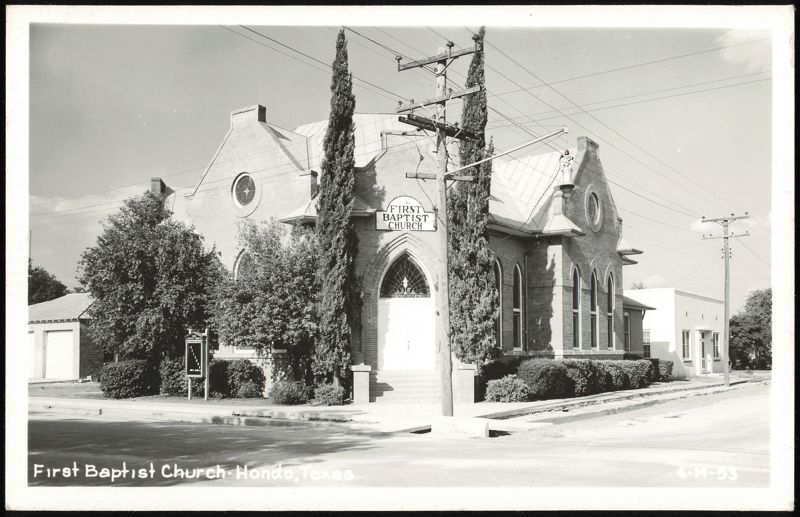 First Baptist Church Hondo Texas