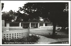 Bungalows At Hotel Casa de Palmas Postcard