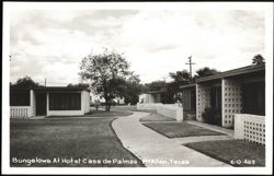 Bungalows At Hotel Casa de Palmas Postcard