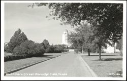 North Park Street with Randolph Field Tower Postcard