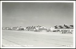 Flight Line - Randolph Field Postcard