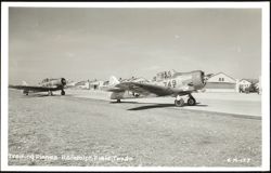 Training Planes at Randolph Field Postcard