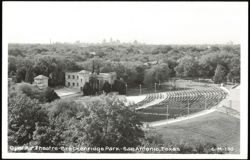 Open Air Theatre - Breckenridge Park Postcard