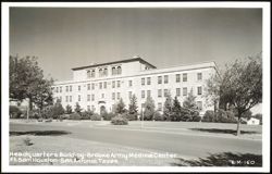 Headquarters Building - Brooke Army Medical Center, Ft. Sam Houston Postcard