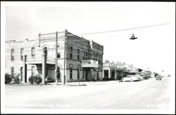 Street Scene with Armstrong Hotel & Bus Station, Hondo, Texas Postcard