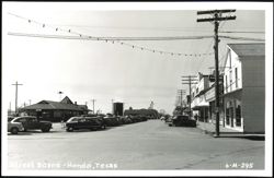 Street Scene, Hondo Postcard