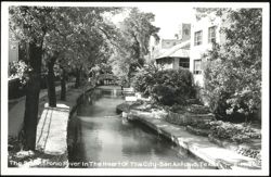 San Antonio River in the Heart of the City Postcard