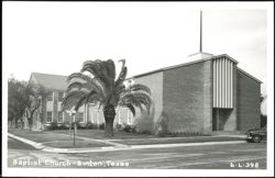 Baptist Church, Sinton, Texas Postcard