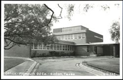 Plymouth Oil Company Office Building Postcard