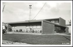 City Hall building with siren tower Postcard