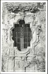 Rose Window - San Jose Mission Postcard