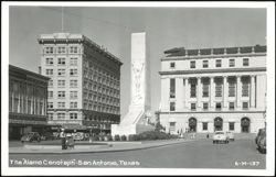 The "Alamo Cenotaph" Postcard