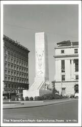 The "Alamo Cenotaph" Postcard