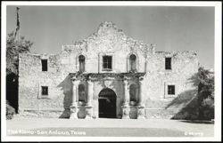 The Alamo Mission, San Antonio Postcard