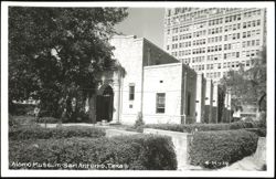 Alamo Museum Postcard