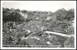 Chinese Sunken Garden, Breckenridge Park Postcard