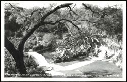 Chinese Sunken Garden - Breckenridge Park Postcard