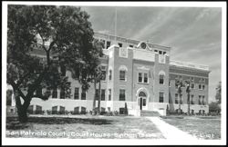 San Patricio County Court House Postcard