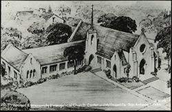 Proposed Community Evangelical Church - Canton and Mittman St's Postcard