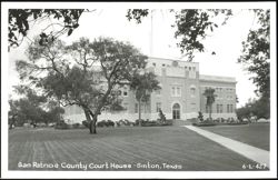 San Patricio County Court House Postcard