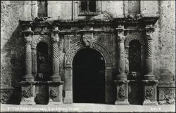 The Alamo Doorway Postcard