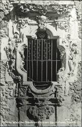 Rose Window - San Jose Mission Postcard