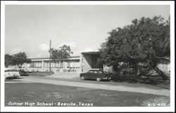 Junior High School - Beeville, Texas Postcard