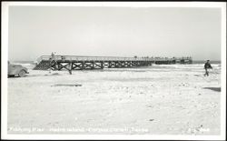 Fishing Pier - Padre Island Postcard