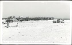 Fishing Pier - Padre Island Postcard