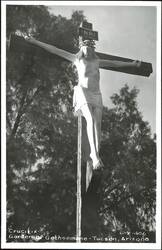 Crucifix - Garden of Gethsemane Postcard