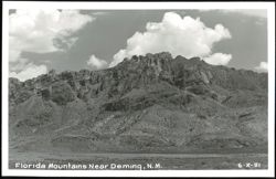 Florida Mountains Near Deming Postcard