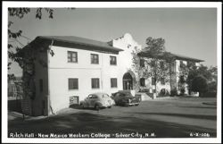 Ritch Hall - New Mexico Western College Postcard