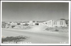 Pueblo Court in Silver City, NM Postcard